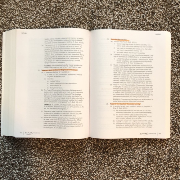 Kaplan MBE Subjects Outline Material - Picture 4 of 5